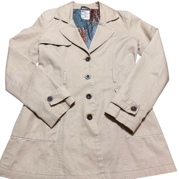 Tulle Jackets & Blazers - Anthropologie | Tulle | Women's Tan Trench Coat | Sz M